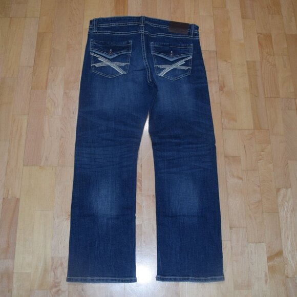 TK AXEL SLIM BOOT FIT Men's Sz 34 x 32 JEANS - LIKE NEW - Picture 7 of 7